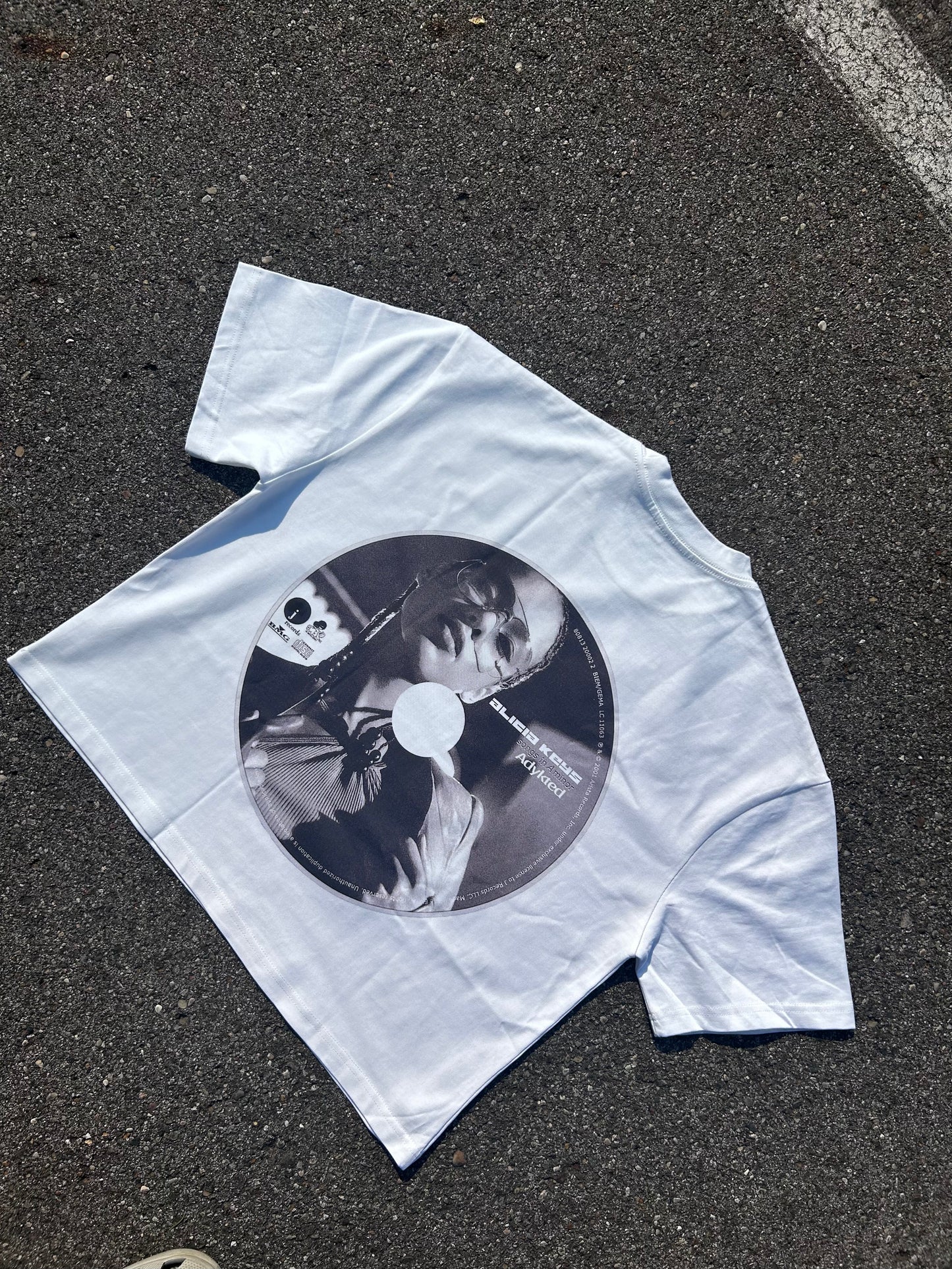 Alicia Keys Cropped Tee