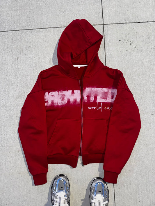 !Adykted! Zip Up (Red)